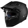 MT Helmets Streetfighter SV S - Casco integrale aperto con visiera solare retrattile, stile Streetfighter, interno lavabile e calotta HIRP, omologato ECE 22.06 & DOT