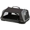 Trixie borsa aereo per borsa per cani imbarco nero/grigio 55x23x40 cm