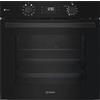 Indesit IOK78PSUB - Forno da Incasso, Elettrico, 71 Litri, Ventilato, colore Nero, Classe energetica A++