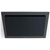 Novy cappa inclinata decorativa 90cm 490m3/h vetro nero 7838