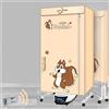Asciugabiancheria Pieghevole, asciugatrice a Grande capacit per Interni da 2000 W con 4 binari, Timer da 240 Minuti, Riscaldamento ad Aria Calda PTC, Risparmio energetico (Colore: Blu Ghiaccio)