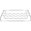 LUTH Premium Profi Parts Portabottiglie per interni, compatibile con Samsung Da75-00313c in frigorifero
