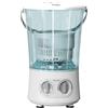 Generico Mini lavatrice portatile, piccola lavatrice semiautomatica con timer rotativo, riponibile, cestelli separati for casa, dormitorio, appartamento, camper, viaggi, esterno(One barrel)