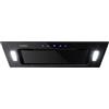 Klarstein HECTOR SL - HR1, Cappa Cucina, Cappa Aspirante, Sottopensile, 60 cm, Funzione Ricircolo, Montaggio a Parete, Timer, 68 dB, Filtro Lavabile, Controllo Touch, Colore Nero