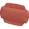 Spirella Cuscino per Vasca da Bagno Alaska Terracotta Rosso con 8 Ventose Antibatterico, Antiscivolo, Lavabile 23 x 32 cm, Made in Germany
