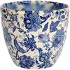 Ivyline Monza - Vaso da fiori vintage per interni, colore: blu, 15,2 cm