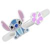 Disney Anello da ragazza in argento sterling con cuciture blu e fiore rosa D900020SL.PH