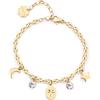 Brosway Bracciale Donna in Acciaio e Cristalli con Simbolo Stella | Collezione Chakra - BHKB248