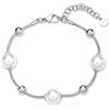 Brosway Bracciale Donna in Acciaio e Perle | Collezione Perfect - BPC56