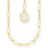THOMAS SABO Collana da donna in argento 925 smaltato 32024457, 45, Argento sterling, Non pietra preziosa