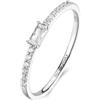 Brosway Anello Donna in Argento e Infinite White | Collezione Fancy - FIW167C