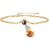AOiViOZ Bracciale in argento sterling 925 con foto all'interno, bracciale con foto personalizzata, regalo di gioielli con proiezione di ricordi per i tuoi cari-Oro