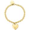 S'Agapõ Bracciale Donna in Acciaio con Simbolo Cuore | Collezione Stellar - SSE20