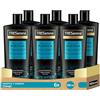TRESemmé Shampoo idratante & purificante per capelli grassi con acido ialuronico e argilla bianca, pulisce e idrata - confezione da 6 x 685 ml