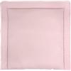 KraftKids Fasciatoio in doppio crepe rosa, 78 x 78 cm (larghezza x profondità), cuscino per fasciatoio