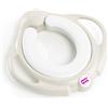 OKBABY Pinguo Soft - Riduttore per WC con Morbida Seduta Imbottita - Bianco