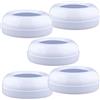 ROMIRUS Anello di ricambio, Ghiera del biberon per Avent Biberon Natural Response (Set da 5)