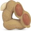 Oli & Carol - Gomma Naturale Baby Massaggiagengive, Paco The Peanut, 8 cm