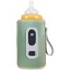 Missmisq Scaldabiberon Portatile, Scaldabiberon USB Con Display LCD, Scaldabiberon Temperatura Regolabile, Scaldabiberon Elettrico Con Display A LCD, Scaldabiberon Portatile Impermeabile Per Casa All'aperto