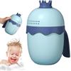 Generic Brocca da bagno per il lavaggio del bambino, tazza per baby shower, brocca da bagno per bagnetto, tazza per risciacquo, tazza multifunzionale per risciacquo dei capelli del bambino, irrigatore doccia