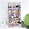 Generico Scaffale Porta Peluche a 4 Strati - 105 cm, Supporto da Parete Appeso | Organizer in Macramè Stile Boho, Amaca Regolabile in Altezza per Camera da, Nursery, Cameretta e Esposizione Giocattoli