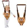 doepeBAE Baby Walking Harness Infant Walking Assistant, imbracatura di sicurezza per neonati e mamme (traspirante, giallo)