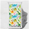 Odot Lenzuolo con angoli Lenzuola Carrozzina Neonato, Cartone animato Stampa di Dinosauri Bambino Cotone Coprimaterasso, Lenzuola per Culla Babybay (Stile 8,100x135 cm)