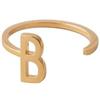 Design Letters Anello A-Z (Oro) B
