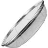 Gatuida Setaccio per Terreno in Acciaio Inox 42 Cm, Setaccio a Maglie 2 Mm per Giardinaggio, Filtro Manuale per Rocce e Sabbia, Utensile Leggero per Orto e Attività All'aperto