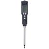 QWUUYEC Misuratore di Conducibilità e Temperatura del Suolo Digitale, Portatile e Affidabile, LCD con Retroilluminazione - Sensore EC Preciso, Impermeabile IP67, per Serra e Agricoltura