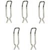 Kivivaka 50372210 Clip per idropulitrice Karcher per K4 PREMIUM ECO K5 PREMIUM ECO K6 ECO PREMIUM modelli 304 in acciaio inox (confezione da 5)