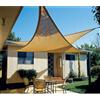 PAPILLON Vela OMBREGGIANTE Triangolare 3,6X3,6x3,6 MT Ecrù- Giardino Telo Copertura Tenda