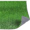 Galeone - Biancheria e Tessuti Erba Sintetica per Esterno - Galeone | Filamenti 7 mm - Prato Sintetico da Esterno - Compatto | Resistente | Tappeto Erba Finta a Rotolo - per Balconi - Terrazze - Giardini | Bassa Manutenzione
