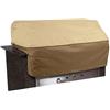 Getdoublerich Copertura superiore per barbecue da esterno, beige caffè 420D, 81 x 66 x 61 cm, 600D, 94 x 68,5 x 61 cm, copertura antipolvere impermeabile per barbecue da giardino e patio (420D: 81 x 66 x 61 cm)