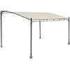 Moia S.P.A. Pergola per Verande e Giardini 4 x 3 Metri Gazebo Veranda con telo Idrorepellente Gazebo Pergola