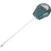 TOYANDONA Misuratore di Ph del Suolo, Tester con Sonda Singola, Misurazione Accurata, in Plastica e Metallo, per Piante Succulente e Ambienti