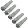 GMBYLBY 5Pcs In Acciaio Inox Spruzzi Airless 30/60/100 Meshing Collettore Set per 440 540 Pittura