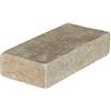 WUEFFE Mattoni Marmo 25x12x5,5 - Muro cordolo aiuola Pavimento Giardino (Giallo Reale, 10 Pezzi)