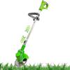 KAELA Tagliabordi a Batteria 48V Decespugliatore Elettrico con 2 Batterie e Caricatore, con 3 Tipi di Lame, Testata e Maniglia Telescopica per Prato Campo da Giardino