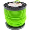 BURG Filo per Decespugliatore Professionale, Sezione Quadrata, 6,0 mm x 55 m, Verde o Arancione Fluorescente o Nera