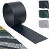 UISEBRT 10 Pezzi Strisce Frangivista in PVC per Protezione Recinzioni a Doppia Asta Schermi per Giardino Balcone Antracite, 2,5 m x 19 cm