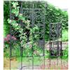 Generic Traliccio pieghevole da giardino in metallo per piante rampicanti, pali di supporto per piante da esterno rivestiti in PE antiruggine