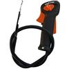 QHALEN - Manopola di Ricambio per decespugliatore Stihl FS120 FS200 FS250 sostituisce 4128 790 1301
