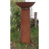 Zen Man Braciere da giardino ispirato all'ispirazione da giardino, diametro 1 mm, altezza 100 cm