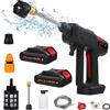 Mulcort Detergente ad alta pressione 60 bar 300 W ricaricabile 6 in 1 per auto, giardino e attrezzi
