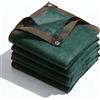 XUEDNGM Rete Ombreggiante 200 x 250 cm Traspirante 90% Protezione Solare, Protezione Uv, con Occhielli Rete Telo Ombra Esterni per Piante Serra Fienile Canile, Verde Scuro