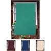 Home Tresor - Tenda da Sole da Esterno per Balcone/Terrazzo/Veranda con Anelli e Ganci per Applicazione, Resistente e Lavabile, 100% Poliestere, Tinta Unita Verde cm. 200x300