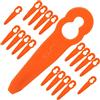 Chuancheng 100 lame di ricambio per tagliaerba in plastica per Stihl PolyCut 2-2 4008 007 1000 lame per tosaerba Weed Eater strumenti
