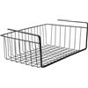 JE CHERCHE UNE IDEE Idebox - Cesta Colgante de Metal con Cable, 40 cm, Color Negro
