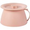 Generico Vaso da notte - Design a bocca larga, secchio per pipì multifunzionale, vasino portatile per urina da 1,5 litri con coperchio e maniglia | Vasino per padelle per feste in piscina, campeggio, roulotte,